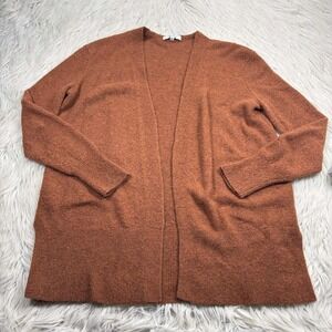 Madewell Women's XS Warm Brown Walker Cardigan Softest Yard Cozycore Preppy